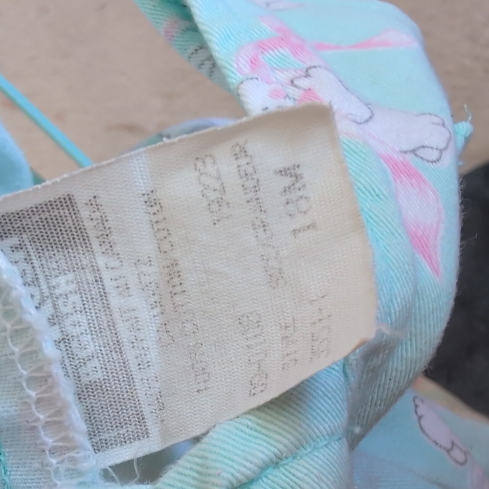 Vintage OshKosh Bubble Overalls with Bunnies 18m - Picture 2 of 8